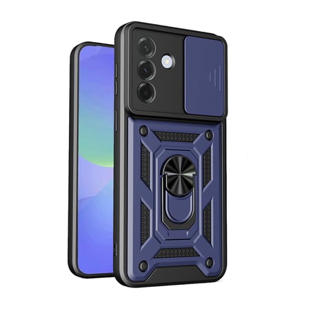 Gpack Samsung Galaxy A27 Kılıf Pars Standlı Yüzüklü Sürgülü Vega