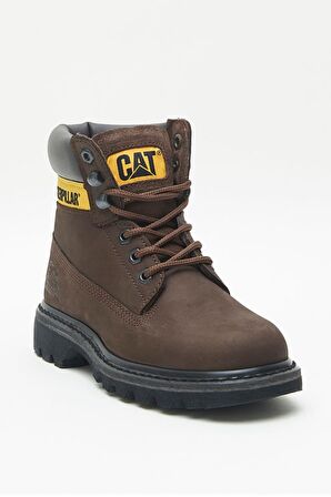 Caterpillar Chocolate Nubuk Hakiki Deri Kadın Bot & Bootie CAT0111000101