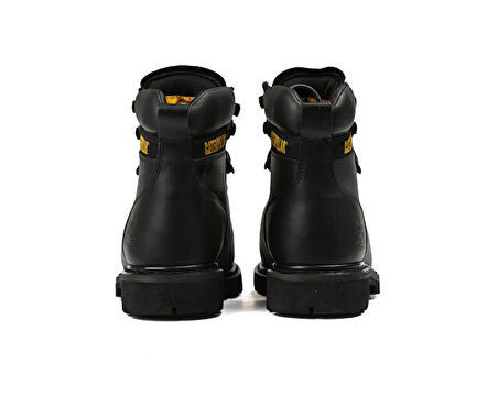 Cat Genç Botu 015G100087-Black-Derı Siyah Alaska