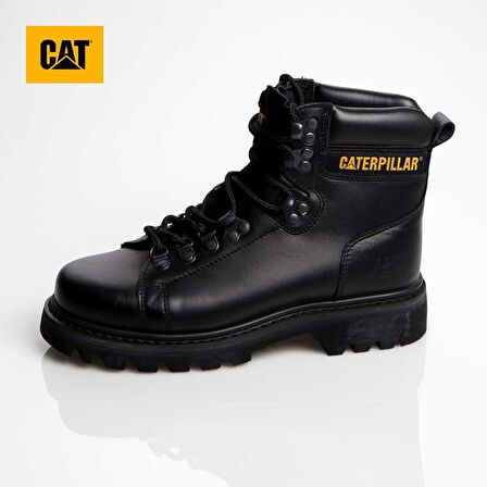 Caterpillar SİYAH Kadın Bot 015G0087 CATERPILLAR ALASKA BLACK Yağlı Deri