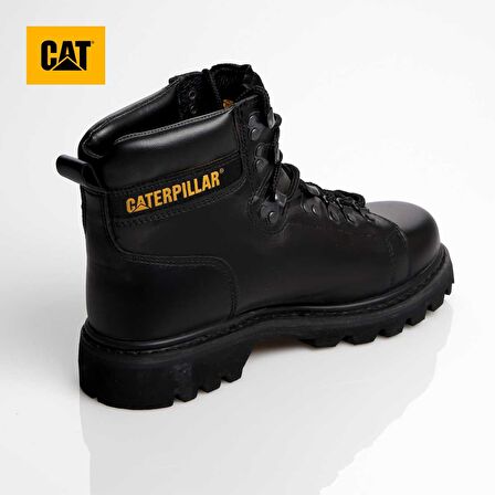 Caterpillar SİYAH Kadın Bot 015G0087 CATERPILLAR ALASKA BLACK Yağlı Deri