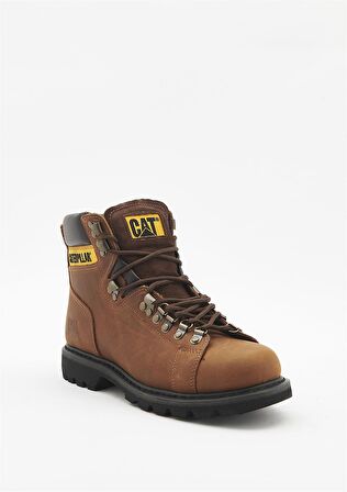 Caterpillar Alaska Erkek Kahverengi Deri Bot