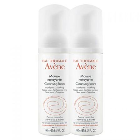 Avene Mousse Nettoyante Cilt Temizleme Köpüğü 2x150ml SET