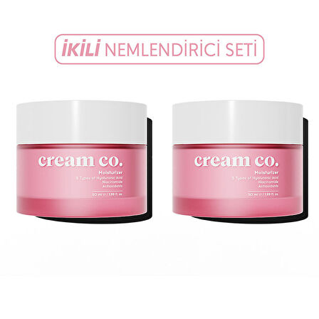 Cream Co. İkili Moisturizer Seti