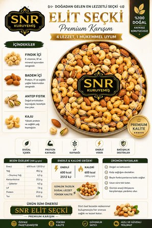 Karışık Kuruyemiş Lux 500g