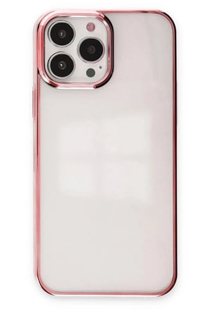 aklow akyoleticaret iPhone 14 Pro Max Kılıf Element Silikon - Pembe