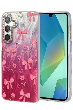 aklow akyoleticaret Samsung Galaxy A14 4G Kılıf Blade Aynalı Desenli Kapak - Desen 3
