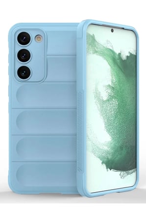 aklow akyoleticaret Samsung Galaxy S23 Plus Kılıf Optimum Silikon - Sky Blue