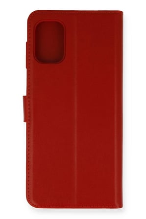 aklow akyoleticaret Samsung Galaxy M51 Trend S Plus Kapaklı Kılıf - Kırmızı