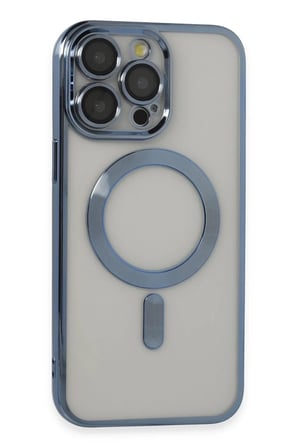 aklow akyoleticaret iPhone 14 Pro Max Kılıf Kross Magneticsafe Kapak - Sierra Blue