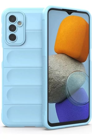 aklow akyoleticaret Samsung Galaxy M23 Kılıf Optimum Silikon - Sky Blue