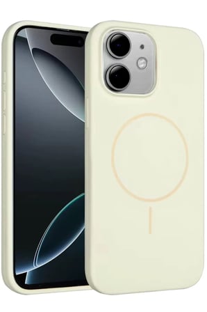 aklow akyoleticaret iPhone 11 Kılıf Jully Magsafe Kapak - Bej
