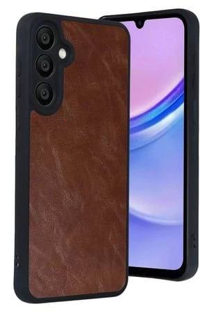 aklow akyoleticaret Samsung Galaxy A57 5G Aras Deri Kapak - Taba