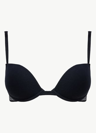 La Senza Siyah Kadın 60253264 LS Destekli Sütyen
