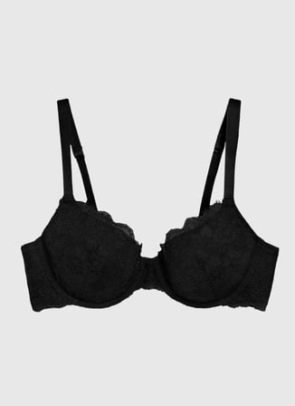 La Senza Siyah Kadın 60232622 LS Balenli Sütyen