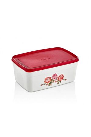 Desenli Linda Saklama Kabı 5lt.---OZM-098