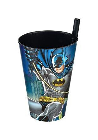 Batman Pipetli Bardak 400 Ml. TP512A