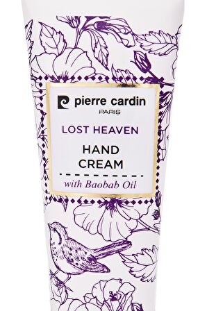 Pierre Cardin Lost Heaven Baobab Yağı İçeren E Vitaminli Nemlendirici El Kremi - 30 ML