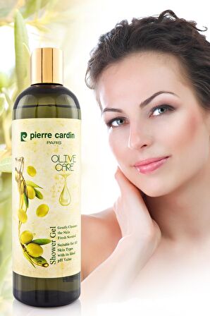 Pierre Cardin Zeytinyağı Aromalı Canlandırıcı Tüm Ciltler İçin Duş Jeli 400 ml