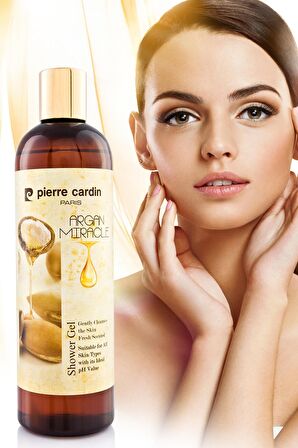 Pierre Cardin Argan Yağı Aromalı Canlandırıcı Tüm Ciltler İçin Duş Jeli 400 ml