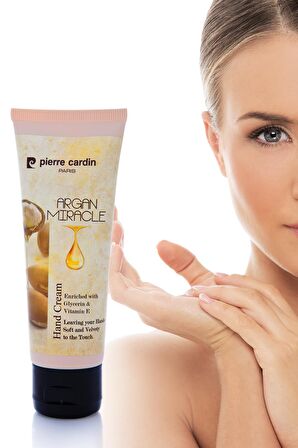 Pierre Cardin Argan Yağı Özlü E Vitaminli Nemlendirici El Kremi - 75 ML