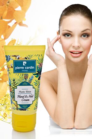 Pierre Cardin Mystic Elixir Çiçek ve Meyve Aromalı Keratin İçeren E Vitaminli Nemlendirici El Kremi - 50 ML