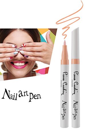 Pierre Cardin Nail Art Pen Tırnak Kalemi - Apricot