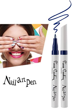 Pierre Cardin Nail Art Pen Tırnak Kalemi - Electric Blue