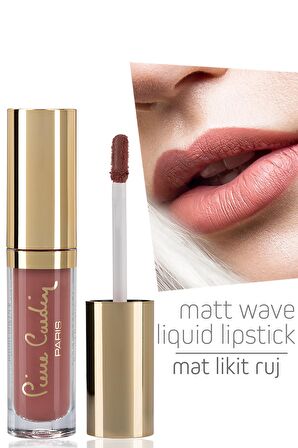 Pierre Cardin Matt Wave Liquid Lipstick – Mat Likit Ruj - Soft Nude