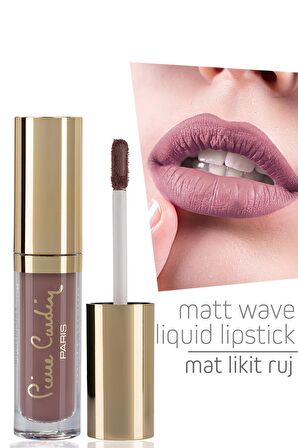 Pierre Cardin Matt Wave Liquid Lipstick – Mat Likit Ruj - Cappuccino