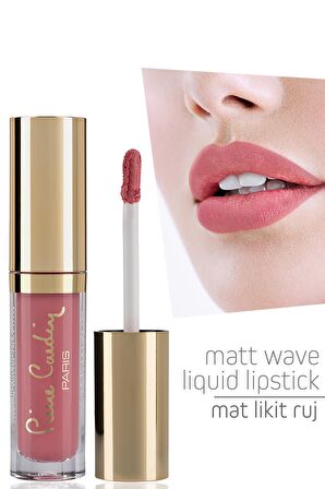 Pierre Cardin Matt Wave Liquid Lipstick – Mat Likit Ruj - Soft Pink