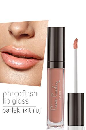 Pierre Cardin Photoflash Lipgloss – Parlak Likit Ruj - Deep Nude