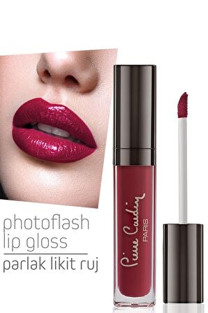 Pierre Cardin Photoflash Lipgloss – Parlak Likit Ruj - Indian Red