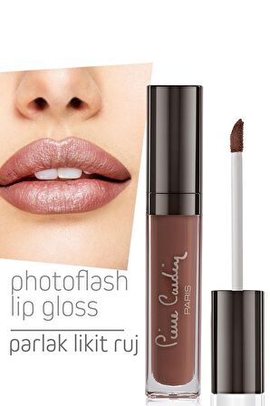 Pierre Cardin Photoflash Lipgloss – Parlak Likit Ruj - Toffee Nut