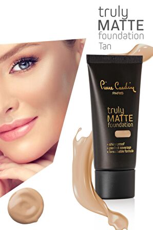 Pierre Cardin Truly Matte Fondöten - Tan