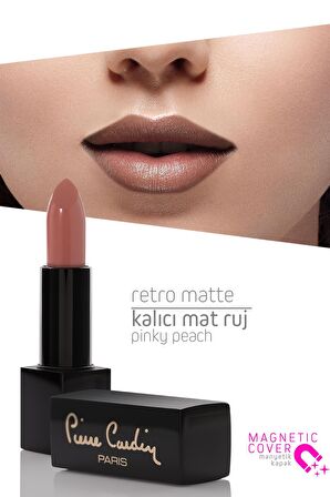 Pierre Cardin Retro Matte Lipstick  - Pinky Peach - 144