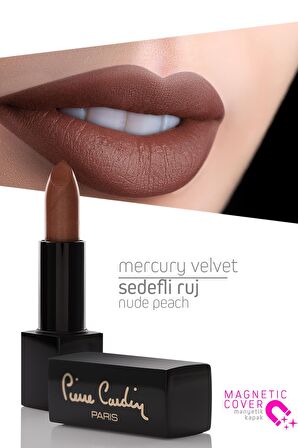 Pierre Cardin Mercury Velvet Lipstick - Nude Peach - 162