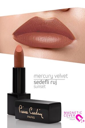 Pierre Cardin Mercury Velvet Lipstick  - Sunset - 164