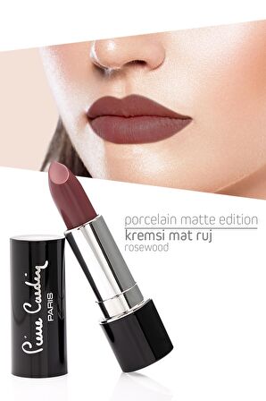 Pierre Cardin Porcelain Matte Edition Lipstick - Rosewood -199