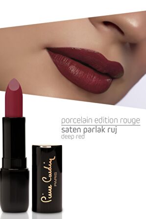 Pierre Cardin Porcelain Edition Lipstick  - Deep Red - 238
