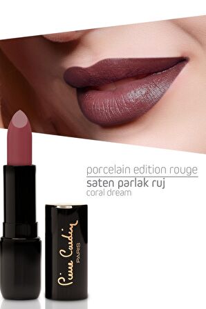 Pierre Cardin Porcelain Edition Lipstick  - Coral Dream - 239