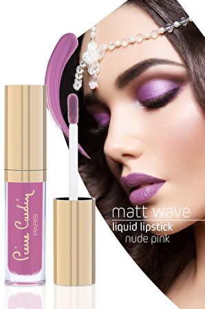 Pierre Cardin Matt Wave Liquid Lipstick – Mat Likit Ruj – Nude Pink