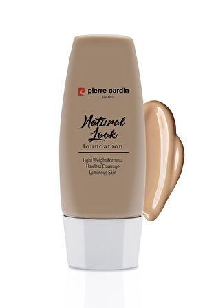 Pierre Cardin Natural Look Doğal Görünüm Veren Fondöten - Beige