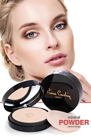 Pierre Cardin Mineralli Doğal Görünümlü Pudra Neutral Beige