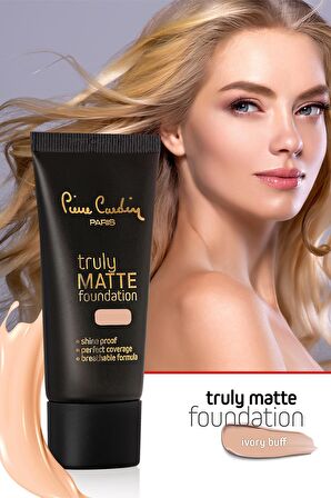 Pierre Cardin Truly Matte Foundation -  Ivory Buff