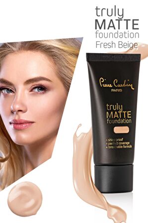 Pierre Cardin Truly Matte Foundation - Fresh Beige