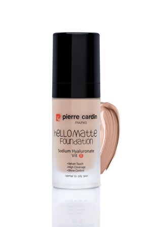 Pierre Cardin HelloMatte Foundation - Tawny Beige - 30 ML