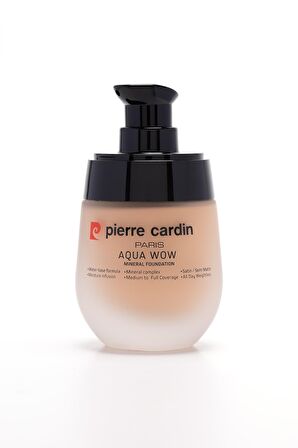 Pierre Cardin Aqua Wow Mineralli Su Bazlı Fondöten Light Skin With Neutral