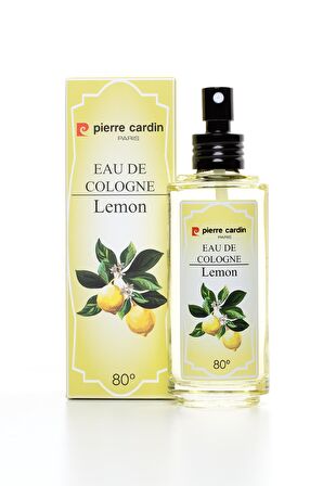 Pierre Cardin Limon Kolonyası 80 Derece Cam Şişe 100 ml