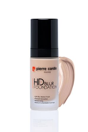 Pierre Cardin Hd Blur Pürüzsüz Görünüm Veren Mat Fondöten Light - 30ML